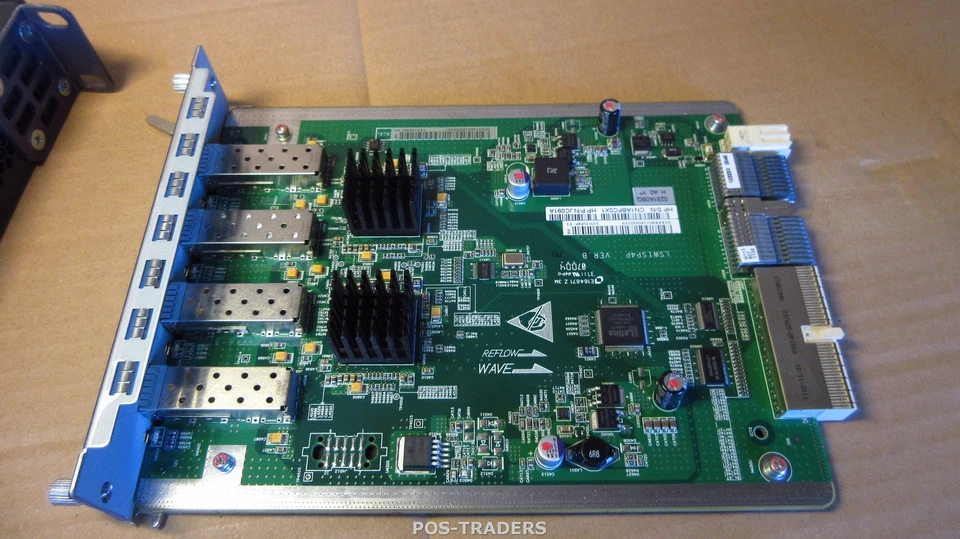 HP LSW1SP4P0 4-Port 10GbE SFP+ Module JC091A + 1x SFP FROM HP S5800-32C JC100A - Bild 3 von 4