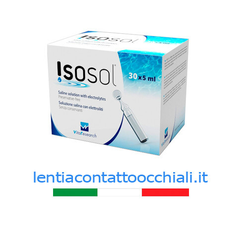 ISOSOL SOLUZIONE SALINA CON ELETTRIOLITI 30X5ML !!! SCAD 2027