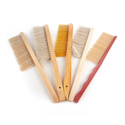 Beekeeping Tools Wood Honey Brush Wasp bee Sweep Horse Tail Hair New Bee Bru W D