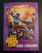 Nintendo Power Super Power Club Bionic Commando Power Card #17