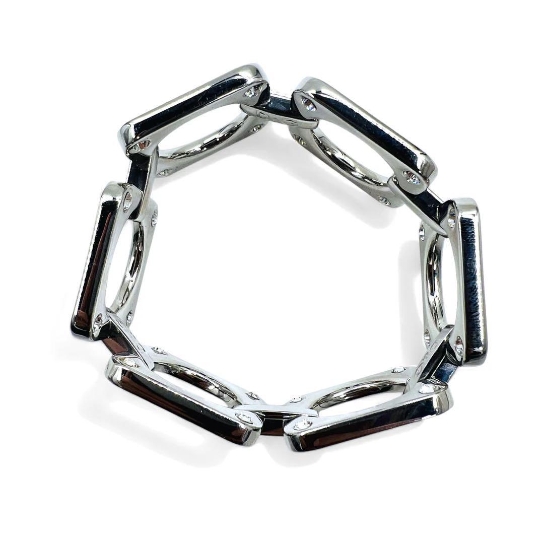 アクセサリー DOLCE &GABBANA SILVER BRACELET Dolce&Gabbana Men D&G Bracelet 21.5cm Luxury Sleek Italian