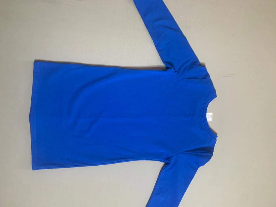 Little Marc Jacobs Girl Blue Scarf and Pockets Detail Cotton Dress Size 6 114 - Image 3 of 4