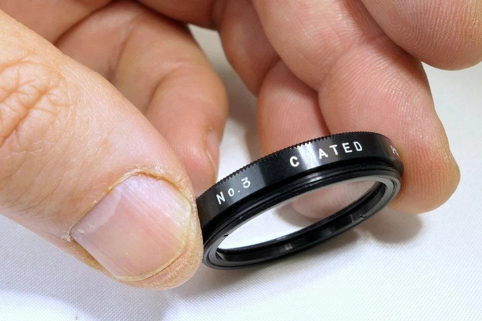 33mm Threaded P&B Close-Up +3 Macro glass lens Filter series V #5 screw in type - Image 4 of 4