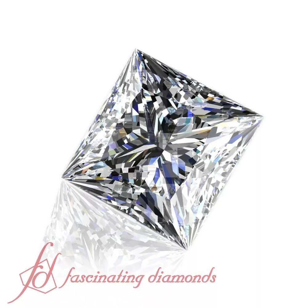 Loose Diamonds On Sale 0.50 Carat Princess Cut Diamond F COLOR