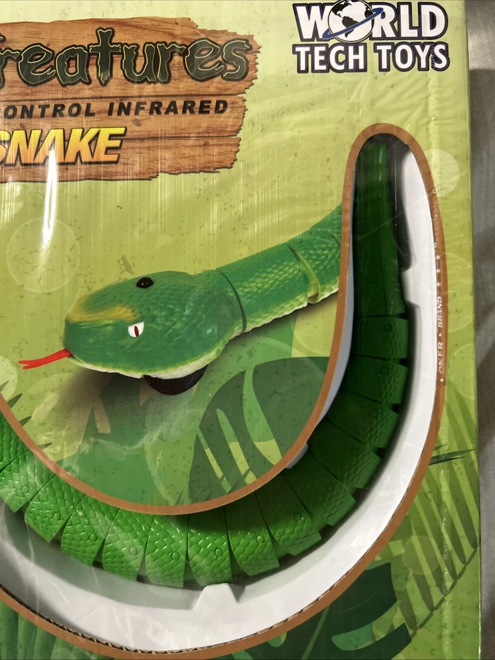 World tech RC creatures remote controlled INFRARED snake - Image 4 of 4
