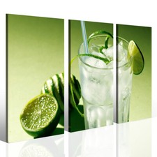 Quadri moderni Mojito II cocktail arredamento bar accessori stampe su tela