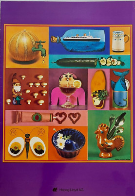 SPEISEKARTE / HAPAG-LLOYD AG / MS EUROPA / ABENDESSEN 23.09.1974