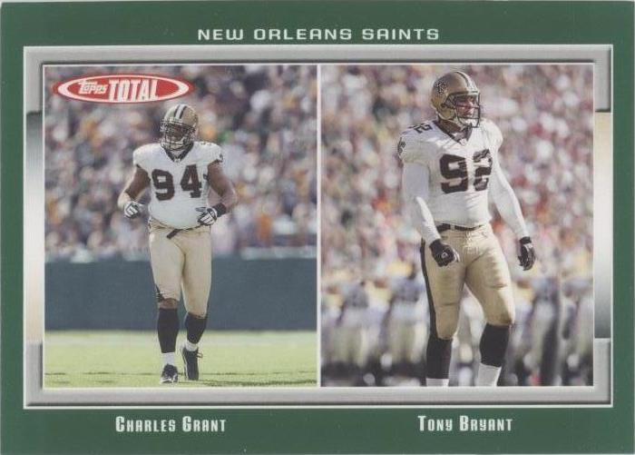 2006 Topps Total Charles Grant Tony Bryant #282 - 1 of 2