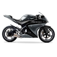 Yamaha YZF-R 125 2014-2018 - Full Fairing Kit 21 Panel Grey/Black