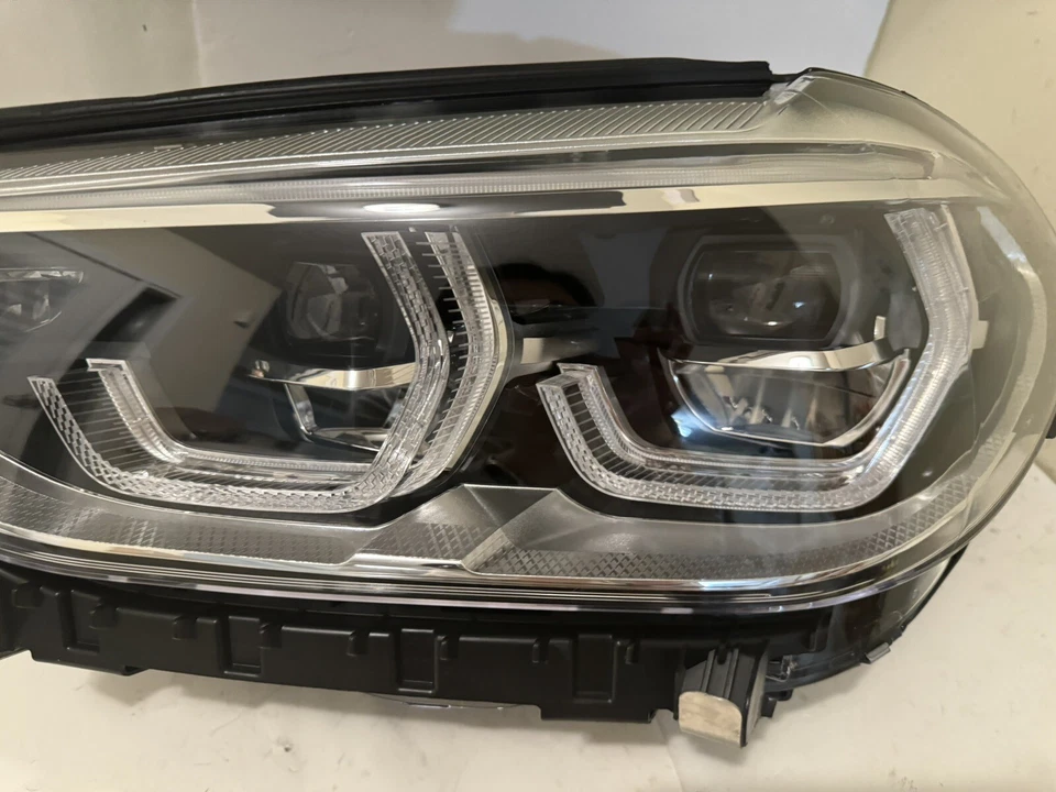 2018 2019 2020 2021 BMW X3 X4 G01 G02 G08 LED Adaptive Headlight Left Driver OEM - Image 3 of 4