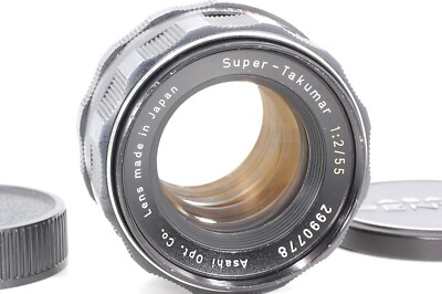 US DDP Asahi PENTAX Super Takumar 55mm F/2 lens M42 [Excellent+++