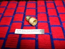 7¢ ship* LIGHT BULB extender ADAPTER socket C7 long shank E12 X E12 candelabra 