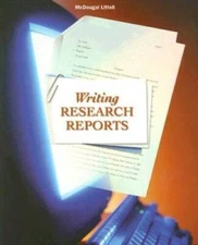 Language Network: Writing Research Reports Grades 6-8 - Paperback - VERY GOOD