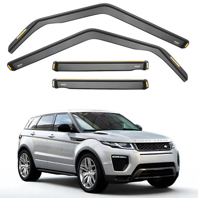 ISPEED Wind Deflectors for Range Rover Evoque MK1 2011-2018 5-Door SUV 4pc Set