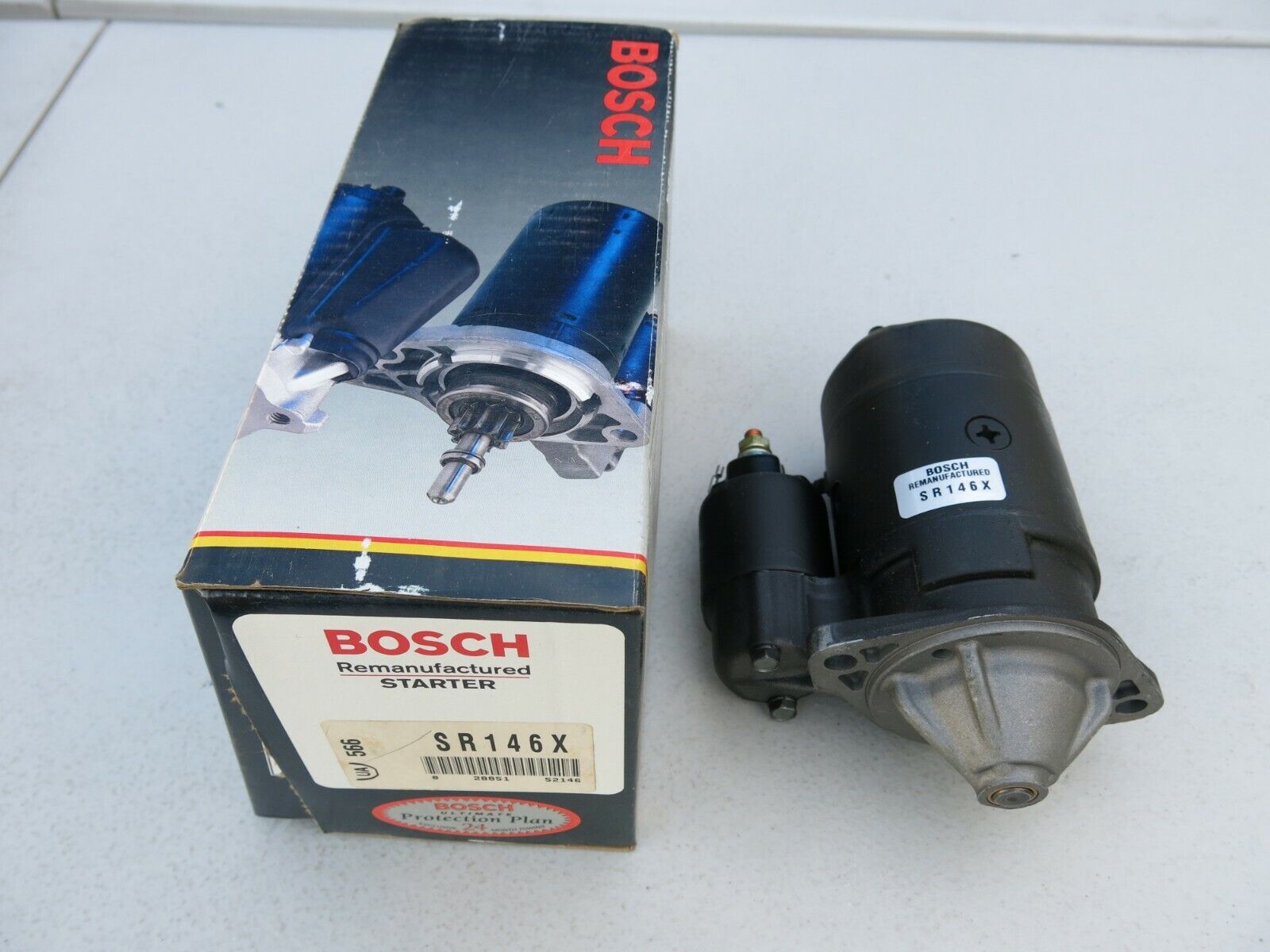 BOSCH Starter Motor Remanufactured fits 81-82 Datsun, 86-95 Nissan (SR146X)