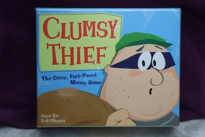 Clumsy Thief - The Crazy, Fast-Paced Money Card Game Melon Rind NEW SEALED