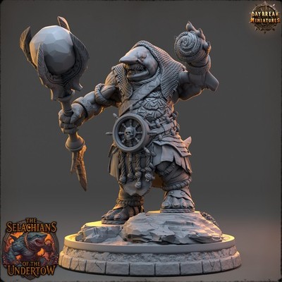 Selachians of the Undertow   EINZELWAHL    Haimenschen   HD Resin 0.02 32mm
