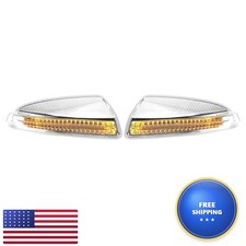 YOLLKY 2pc Mirror LED Turn Signals for Mercedes C-Class 2048200721