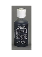 Jim Ricken's Foot Formula #1 - 4 oz Bottle - Thrush, Sensitive Soles, Bruises