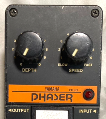 YAMAHA PH-01 Phaser ヤマハPSE ヴィンテージ 日本製 名機 Vintage] Yamaha PH-01 Phaser Guitar Effects Pedal Free Shipping