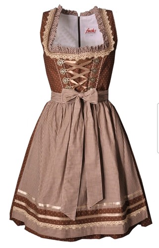 Fuchs Trachtenmoden Authentic Dirndl German Beermaid Dress Size 30