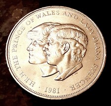 1981 Prince of Wales & Lady Diana - Great Commemorative Coin - Uncirculated Coin