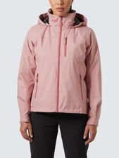 Helly Hansen Womens Crew Hooded Midlayer Sailing Jacket 2.0 Pink Salt - L (Mark)