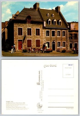 Quebec City Postcard - Picart & Dumont Houses, Place Royale