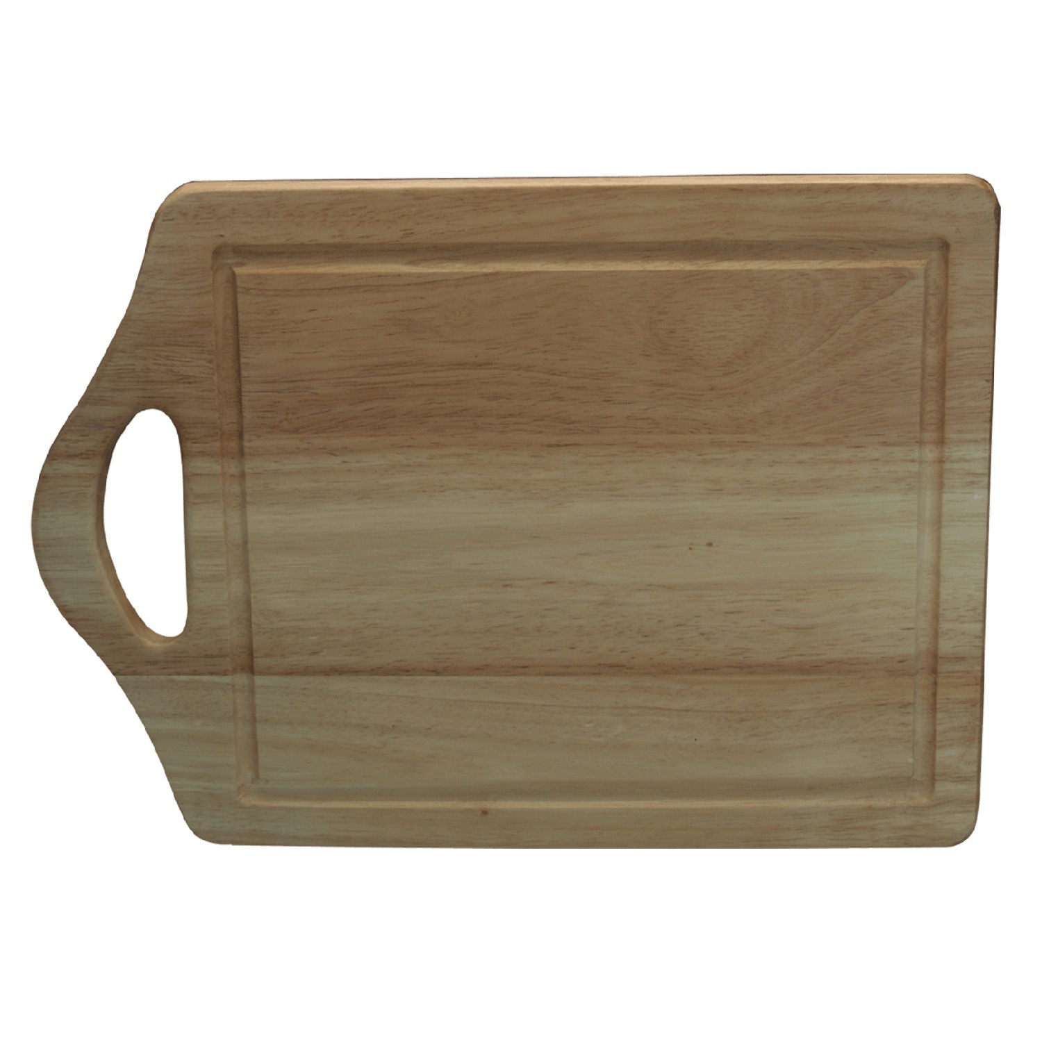 Wooden Cutting Board with Handle 43x20cm Worktop Saver Slicing Chopping Board