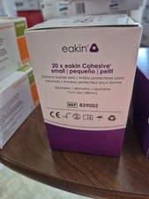 3 Boxes ConvaTec eakin REF 839002 Cohesive small Ostomy Barrier Seals 20/Box