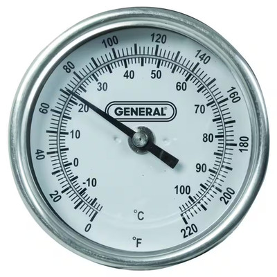 36 Inch Lomg-Stem Indoor/Outdoor Agricultural Soil Compost Thermometer with Anal