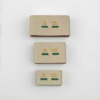 Barber Grip Clipper Band With ĞÜÇÇÏ text  [beige cream]  small size 