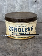 Zerolene Cup Grease 1lb Can Standard Oil Of California Bear