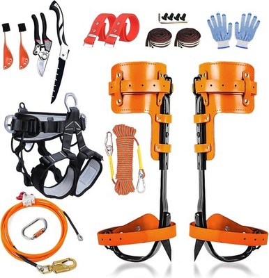 Picos de escalada de árboles, equipo de escalada de árboles, kit de escalada de