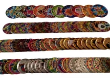 50 Mucha Lucha Pogs – Assorted Lot – Good Condition – Vintage Sabritas
