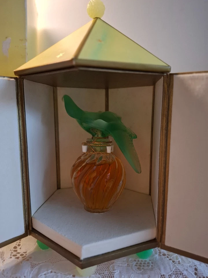 Flacon Cristal Lalique Ricci l'air du temps Boîte Manège avec Certificat - Photo 3/4