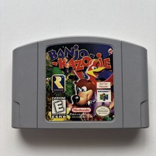 Banjo Kazooie Not For Resale Nintendo 64 N64 NFR Back Sticker