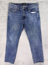 Lucky Brand Jeans Mens 36x30 Blue 221 Straight Original Denim Mid Rise
