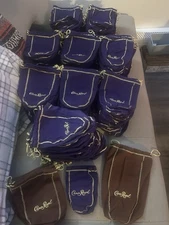 Crown Royal Bags Lot of 229+ Purple & Maple  ARTS & CRAFTS SHIPS FREE NOW