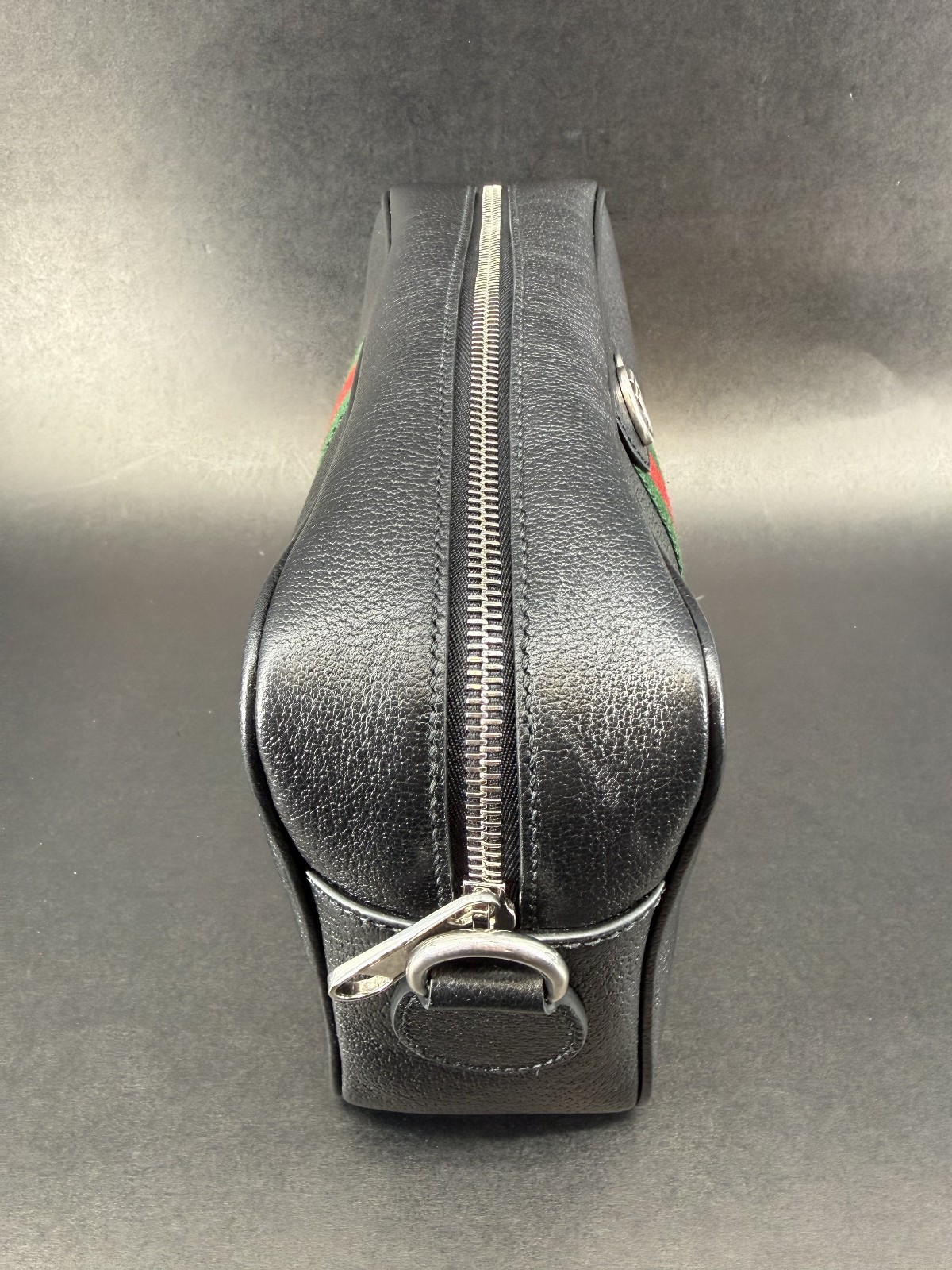 Authentic Gucci Ophidia Medium Black Leather Cros… - image 11