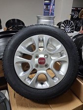 KIT FIAT PANDA CERCHI IN LEGA 14" PNEUMATICI HAIDA HD 617 175/65R14 INVERNALI