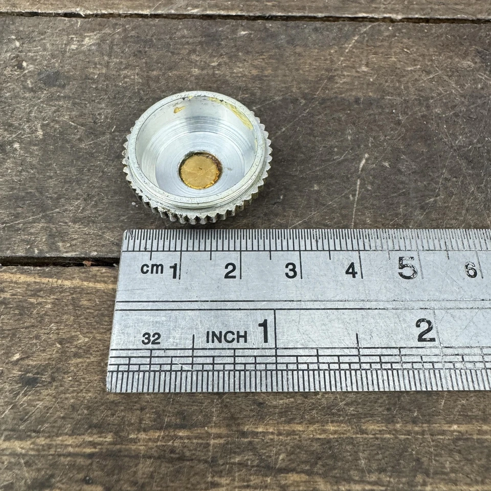 Campagnolo 50th Anniversary Pedal Dust Cap Record Alloy Gold Original VIntage - Image 4 of 4