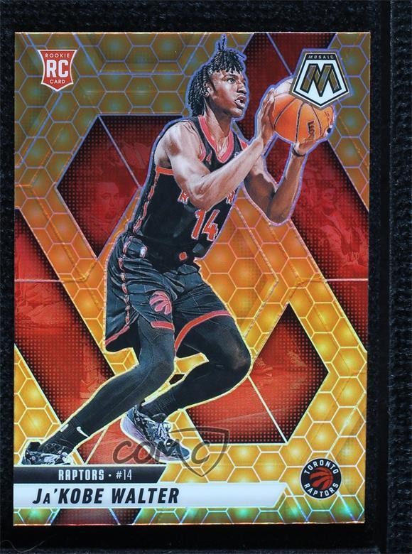 2024-25 Panini Mosaic Rookies Honeycomb Prizm Ja'Kobe Walter #234 Rookie RC
