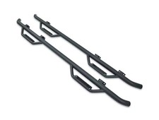 Go Rhino D24926T Black Nerf Bars Side Steps – Heavy Duty Truck Running Boards –