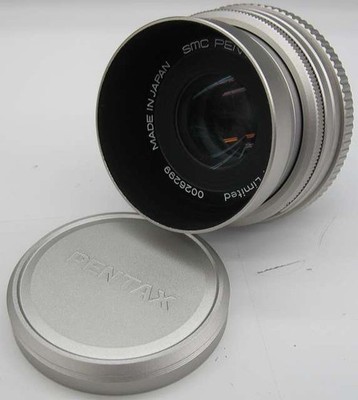 SMC Pentax-FA 43mm F1.9 Limited Silver Pancake Lens Used