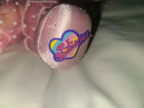 Vintage PJ Sparkles Doll  1992 Light Up Heart Soft Body Battery Operated - Bild 16 von 24