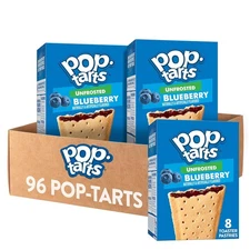 Pop-Tarts Toaster Pastries, Breakfast Food and Kids Snacks, Unfrosted... 