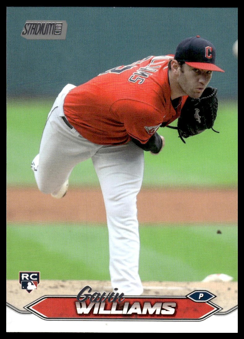 2024 Stadium Club #251 Gavin Williams RC Cleveland Guardians