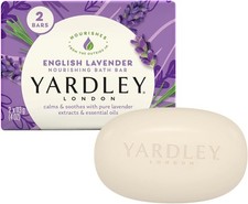 Yardley Bar Soap, English Lavender, 2 Count