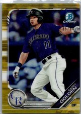 2019 Bowman Draft Sapphire Edition #BDC-83 Casey Golden Green Sapphire #/50